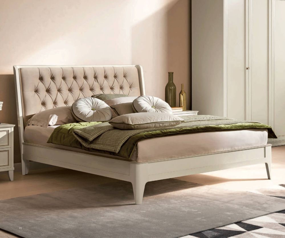 Camel Group Giotto Bianco Antico Bed Frame 